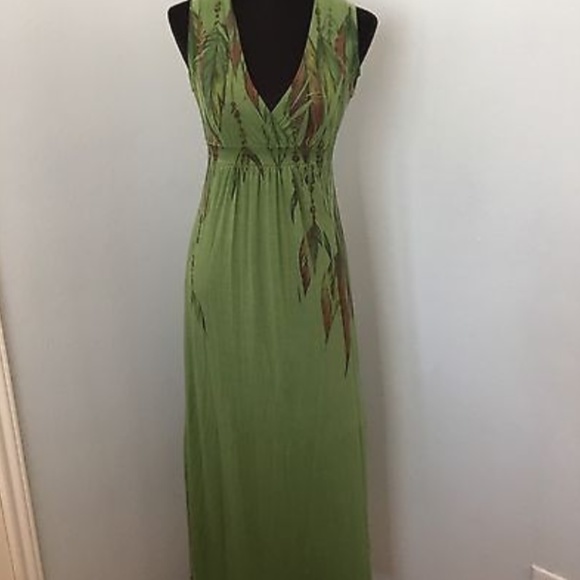 Julie Closet Dresses & Skirts - Julie Closet Maxi Dress Sublimation Feather Size S